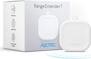 Z-Wave Hub Range Extender - Aeotec Range Extender 7 - Improves Performance and Range of Your Z-Wave Hub - SmartThings, Hubitat, Alarm.com, Ring, and More - Gen7 (One Pack)