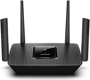 Linksys Mesh Wifi 5 Router, Tri-Band, 3,000 Sq. ft Coverage, 25+ Devices, Supports Guest WiFi, Parent Control, 3.0Gbps (AC3000) - MR9000.