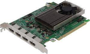 VisionTek Radeon RX 550 4GB GDDR5 4K Monitor Graphics Card, 4X HDMI Outputs, Radeon Freesync 2, PCI Express 3.0, DirectX 12, Bus-Powered - 901459