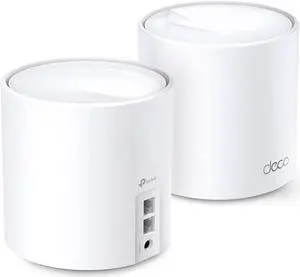 TP-Link Deco WiFi 6 Mesh WiFi System(Deco X20) - Covers up to 4000 Sq.Ft. , Replaces Wireless Internet Routers and Extenders, 2-Pack