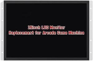 UNICO 19 Arcade Replacement Monitor LCD Gaming Screen for CGA EGA Arcade 1UP Game Arcade 19inch