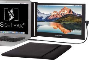 SideTrak Slide Portable Monitor 12.5" Screen with Carrying Case - Attaches to Your Laptop for Easy Travel - Efficient USB Power - Fits Mac and PC 13"-17" Laptops - Full HD IPS Display (Patent Pending)