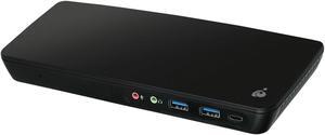 IOGEAR USB-C Triple Video Docking Station - 2 DisplayPort - 1 HDMI - 4K 30Hz - 60 Watt PD - TAA Compliant - GUD3C11