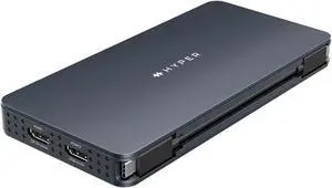 HyperDrive Next 10 Port Business Class USB C Docking Station for PC/Mac/Chromebook, Pro-Grade 2X File Transfer w/ 10Gbps, 3X Fast Photo/Video Transfer w/SD 4.0, Charges w/ 100W PD Power