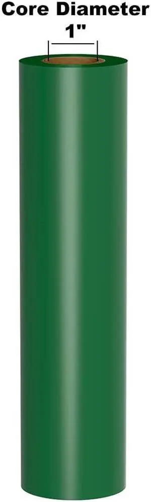 Premium Ink Ribbon on 1" Core, Green, 8.6" x 984' for DuraLabel 9000, LabelTac 9, SafetyPro 9G, VnM 8 and Viscom ProMax 9