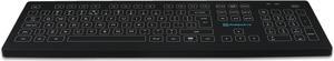 PUREKEYS Medical Keyboard Full Size USB Black for Hospital, Dentist, Cleanroom, Laboratory and Industrial. Easy to Clean Hygienic Flat and Flexible Silicone