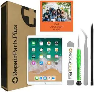 Repair Parts Plus for iPad Pro 10.5 Screen Replacement LCD Display + Glass Touch Digitizer Premium Kit (A1701 | A1709, 2017) Display + Tools + Adhesive - White