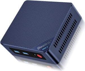Beelink Mini S12 Pro Mini Pc,Intel 12th Gen Alder Lake-N100 (4C/4T, Up to 3.4GHz),16GB DDR4 RAM 500GB PCle SSD, Desktop Computer Support 4K@60Hz Dual HDMI Display/USB3.2/WiFi6/BT5.2 for Office/Home