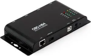 SOLLAE SYSTEMS Serial Ethernet Device Server, 4 Ports RS232/RS422/RS485, CSC-H64