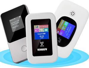 Unlocked Portable WiFi Router Hotspot Devices 4G LTE WiFi Mobile Hotspot Router for Travel