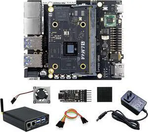 LicheePi 4A 64bit LPDDR4X 16GB RISC-V Single Board Computer, Linux IoT Development Board, TH1520 C910x4 2.0GHz CPU 4TOPS NPU, onboard WiFi4 BT5 Dual Gigabit Ethernet Port, Support Android Debian