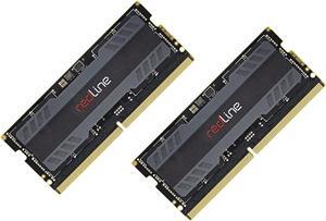Mushkin Redline Notebook - DDR5 5600 Gaming Laptop DRAM - 96GB (2x48GB) SODIMM Memory Kit - 5600MHz (PC5-44800) CL-46-262-pin 1.1V RAM - Dual-Channel - Low-Voltage - (MRA5S560LKKD48GX2)