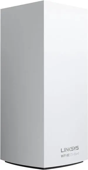 Linksys MX8501 Atlas WiFi 6E Router Home WiFi Mesh System, Tri-Band, 3,000 Sq. ft Coverage, 65+ Devices, Replaces Routers and Extenders, Gaming & Streaming, Speeds up to (AX8400) 8.4Gbps