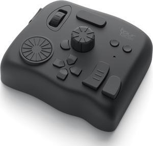 TourBox Elite, Upgraded Bluetooth Controller for Video Photo Editing, Color Grading, Illustration FCPX Premiere Davinci Resolve Adobe Photoshop Lightroom Capture One Illustrator After Effects Keyboard