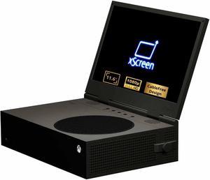 UPspec Gaming Carbon Black xScreen Designed for Xbox Series S* and xScreen Case- 11.6 1080P FHD 60Hz IPS Portable Screen Attachment - Unique CABLEFREE Design