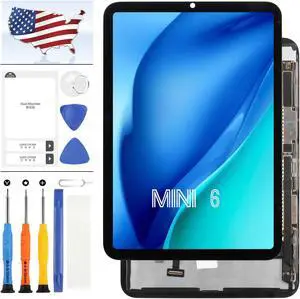 LCD Screen for IPAD Mini 6 Screen Replacement A2567 for IPAD Mini 6 6TH Gen LCD MINI6 2021 A2567 A2568 A2569 OEM Display LCD Touch Glass Digitizer Assembly Full Repair Parts Kits