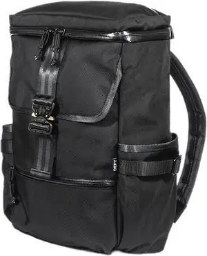 DEFY Menace Backpack 2.0 | Ballistic Nylon Backpack | 18 Liter Utility Backpack For Men | Premium Tech Backpack w/ 16 Inch Laptop Sleeve | Water Repellent Travel & Commuter Pack (Black)