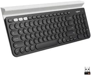 Logitech K780 Multi-Device Wireless Keyboard for Computer, Phone and Tablet - FLOW Cross-Computer Control Compatible - Speckles