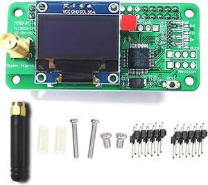 MMDVM Hotspot Spot Radio Station+ Antenna + OLED with Screen Support P25 DMR YSF D-Star UHF Expansion Board WiFi Digital Voice Modem Suitable for Raspberry Pi-Zero W, Pi 3, Pi 3B+