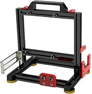 Aluminum Alloy Open Case Gaming Computer Chassis Desktop Bracket Water Cooling Box Mini Itx Personality Creativity