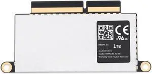 HRUIYL 1TB NVMe PCle SSD 3D TLC Flash Hard Drive with Tools for Upgrade 2016 2017 13" MacBook PRO A1708(EMC 2978/3164 Non-Touch Bar Models(Late 2016-Mid 2017 Year) (1TB)