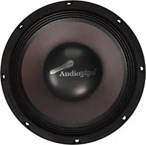 Audiopipe APLB-10 10" 600W Speaker Low/Mid Frequency Loudspeaker Speaker APLB10, Black