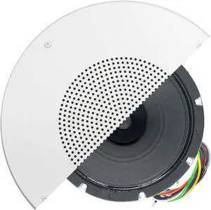 Lowell Manufacturing 0181-0958 Speaker/grille Assembly-8in Speaker-15w, 5w 70/25v Xfmr, White Grille