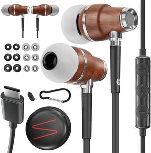 Symphonized iPhone 15 & 16 Headphones Wired, USB C Earbuds for Apple Devices with Type-C Port (iPhone 15, 16 Pro/Max/Plus, MackBook & iPad), Ear Buds with USBC