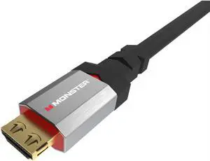 Monster Cable 3005844 25 ft. Just Hook It Up HDMI Cable with Ethernet 4K Ultra HD44; Black