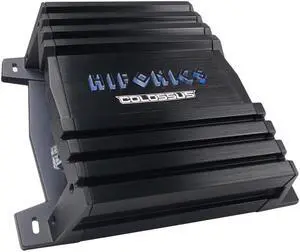 Hifonics Colossus PRO HAC-1500.1D 1500 Watt Mono Block Car Audio Amplifier, Real RMS Power, Class D, 1 Ohm Stable, High Efficiency, Ultra-Low EMI, Bass Remote Included