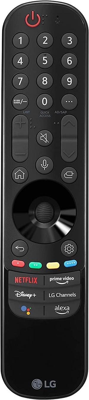 New AN-MR22GA OEM Replacement Magic Bluetooth TV Remote Controller with Mic for LG OLED65C2PUB 65 C2 Series 4K Smart OLED TV (2022) with Netflix Prime Video Disney+ LG Channels Buttons