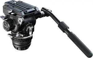 SmallRig DH12 Professional Fluid Video Head with 6-Step Counterbalance Dynamic, Step-Less Damping Adjust on Pan/Tilt, Dual-Mode QR Plate, Weight 1.9kg / 4.2lb, Load up 8kg / 17.6lb - 4464