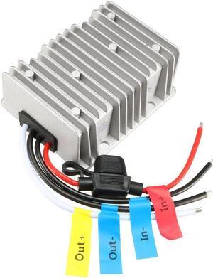 uxcell Voltage Converter Regulator DC/DC DC 48V to DC 12V 30A 360W Transformer Waterproof