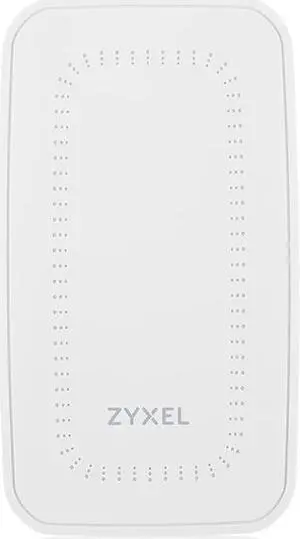 Zyxel WiFi 6 AX1800 Wireless Gigabit Wall Access Point | 3 GbE PT Ports (1 PoE) | Cloud, App, Direct or Controller Management | 1 Year Nebula Pro Included | POE+ Powered | [WAX300H]