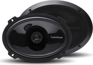Rockford Fosgate P1692 Punch 6"x9" 2-Way Coaxial Full Range Speakers - Black (Pair)