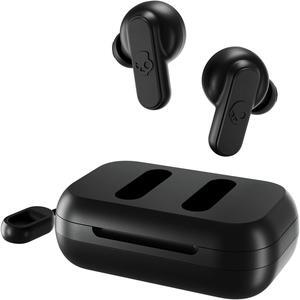 Skullcandy Dime XT in-Ear True Wireless Earbuds, 12 Hr Battery, Microphone, Charging Case, Works with iPhone Android and Bluetooth Devices - True Black