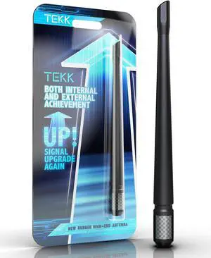 TEKK Carbon Fiber Short Antenna Compatible with 1995-2016 Tacoma | 7.9 Inches Premium Flexible Rubber | Designed for Enhance FM/AM Radio Signal Reception