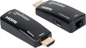 MANHATTAN 1080p Compact HDMI Over Ethernet Extender Kit