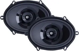 Memphis Audio PRX57 Power Reference Series 5x7 2-Way Coaxial Speakers with Swivel Tweeters - Pair
