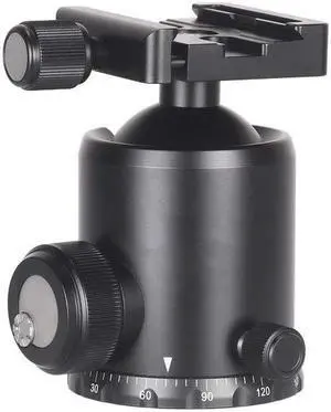 SUNWAYFOTO FB-52MAC14 52mm Tripod Ball Head Compatible with Arca/RRS/Manfrotto RC2 Sunway
