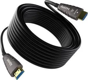Adoreen 8K Fiber Optic HDMI 2.1 Cable 40 Feet, Active Optical HDMI Cord for 8K@60Hz 4K@120Hz 2K@240Hz Dynamic HDR eARC HDCP2.2&2.3 4:4:4 3D,Compatible PS5/PS4,Ultra HD TV(12.2m)