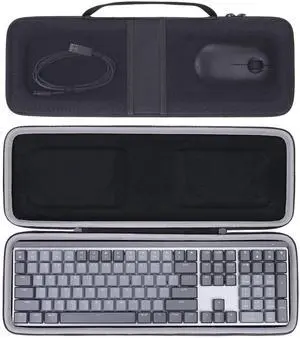 Aenllosi Hard Carrying Case Compatible with Logitech MX Mechanical Wireless Illuminated Performance Keyboard