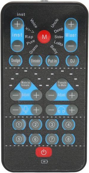 M10 Mini Voice Changer - Portable Voice Disguiser with 8 Sound Effects, Handheld Adjustable Gaming Voice Changer for Mobile Phone Computer for PS4 PS5 for