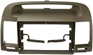Fits for Toyota Camry 2000-2006 Gray Car Radio Stereo Fascia Frame Double DIN 9 inch Dash Installation Mounting Kit