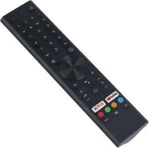 Voice Remote Control Fit for Caixun 4K TV/Sansui TV EC43S1A EC50S1A EC55S1A EC75E1A EC65E1A EC43S1UA EC50S1UA EC55S1UA EC65E1UA C43S1UA SMX65E1UAD SMX58F3UAD SMX55F3UAD SMX50F3UAD