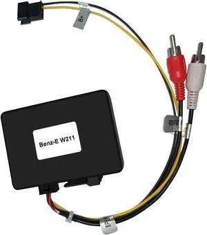 Fiber Optic Box Decoder Most Bus Based Systems for Head Unit Replacement Car Stereo Radio for Mercedes Benz E CLS SLK SL S CL Series (W219 W211 W171) (2003-2008)