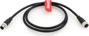 DRRI Sensor Connector Aviation 8pin A-Code Male to Female Cable for Topping A90D pre-amp and Topping EXT90 Extension Unit