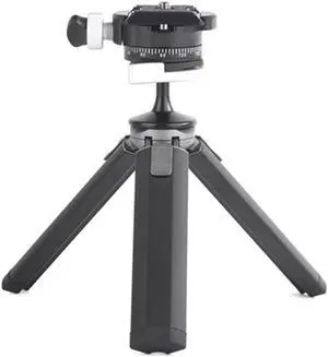 Professional Mini Tripod with Panoramic Ball Head, Aluminum Alloy Camera Tripod with 360deg Ball Head Portable Desktop Stand for DSLR, Mirrorless, and Action Cameras