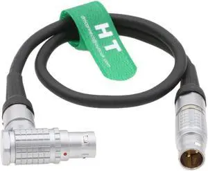 HangTon Steadicam M1 M2 Ultra Power Cable for to ARRI Alexa 35, Alexa Mini, Mini LF, Amira Camera 24V 2B 3 Pin to 8 Pin Female Right Angle 50cm