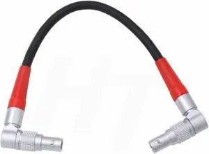 HangTon WCU4 cforce Mini Motor LBUS Cable for ARRI Alexa Mini Master Grip Cmotion Rotated Right Angle 4-Pin to 4 Pin 24"